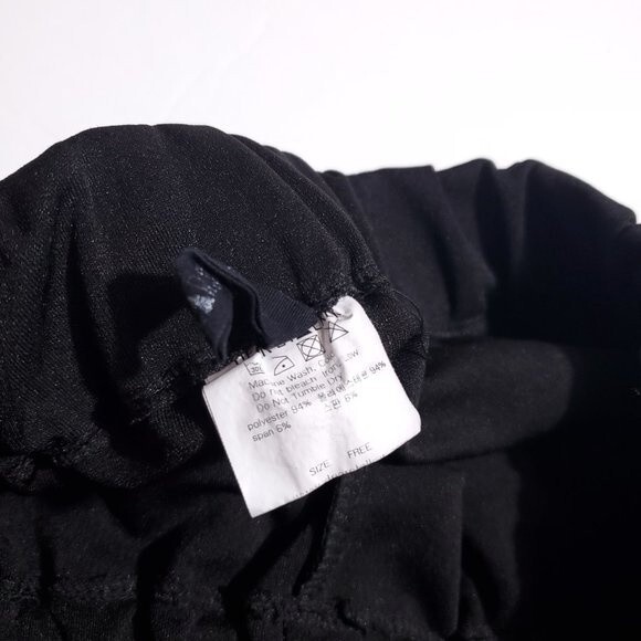 Dear Stalker Korean Designer Streetwear Athletic Shorts Black Red Women's OS - Picture 6 of 7